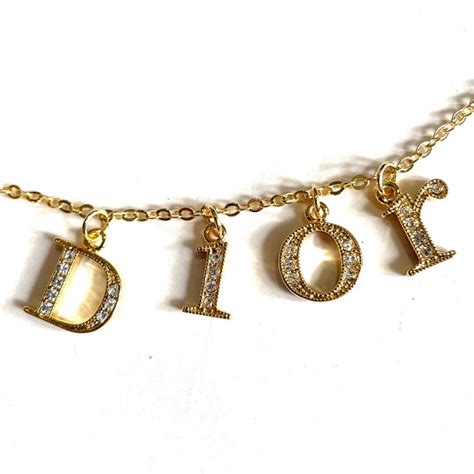 dior neckless price|christian dior necklace for sale.